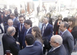 El president Carles Puigdemont amb el CIS Ángel Olaran-2