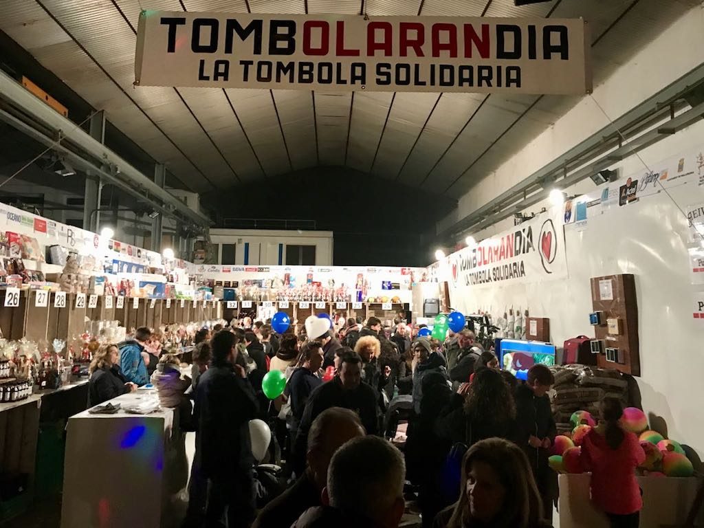 Tómbola solidaria en la Fira Sant Josep Mollerussa 2018