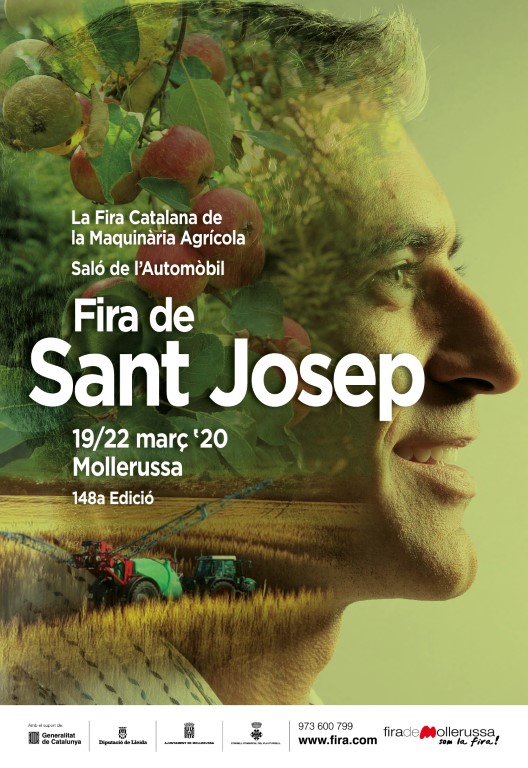 Tómbola Solidària a la Fira Sant Josep Mollerussa - Cartell Fira 2020 - CAT