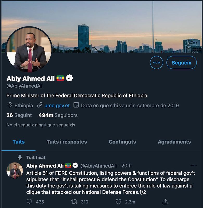 Abiy Ahmed Ali-twitter