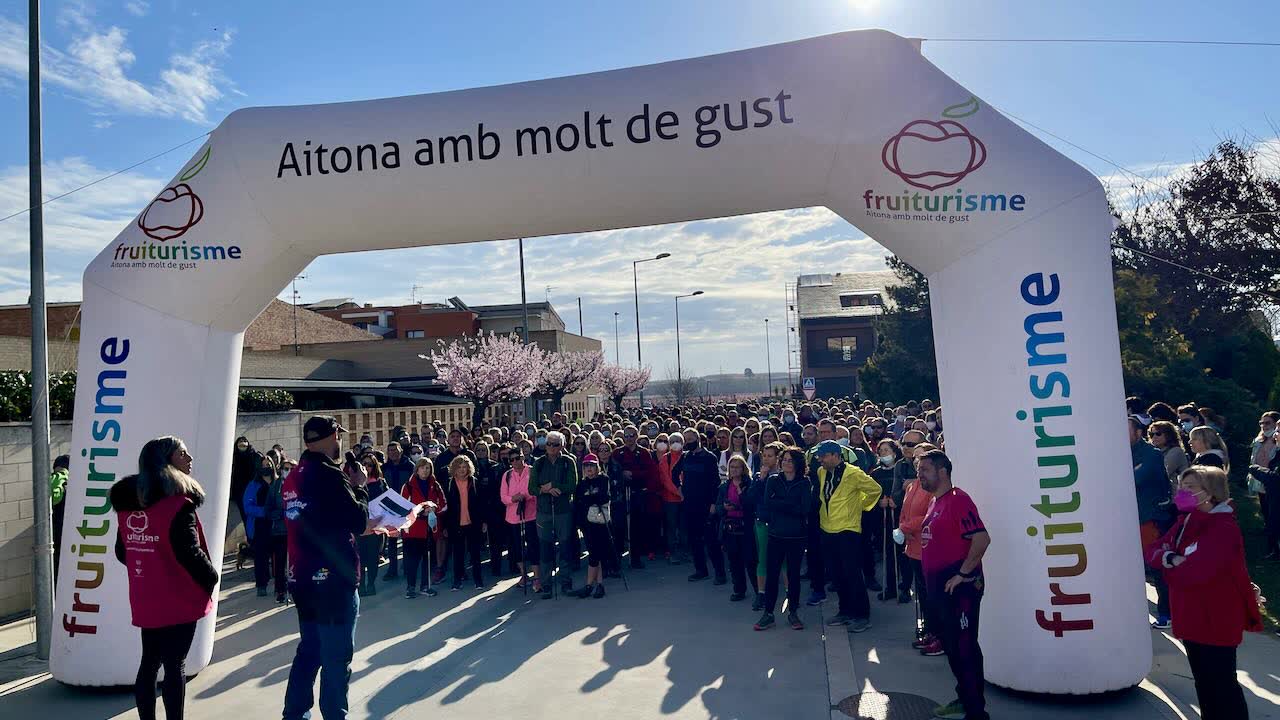 X Caminada Popular Aitona 2022 en benefici del CIS Ángel Olaran