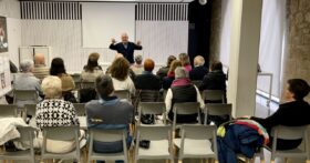 Conferencia del misionero Ángel Olaran en Solsona