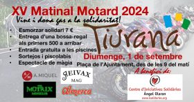 XV Matinal motard Tiurana amb esmorzar solidari 2024