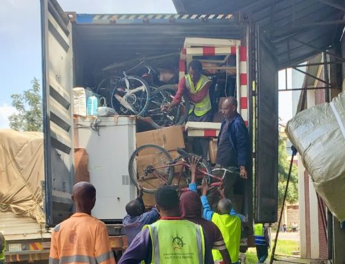 El contenedor solidario ya está en Etiopía y abre una nueva etapa en Jinka